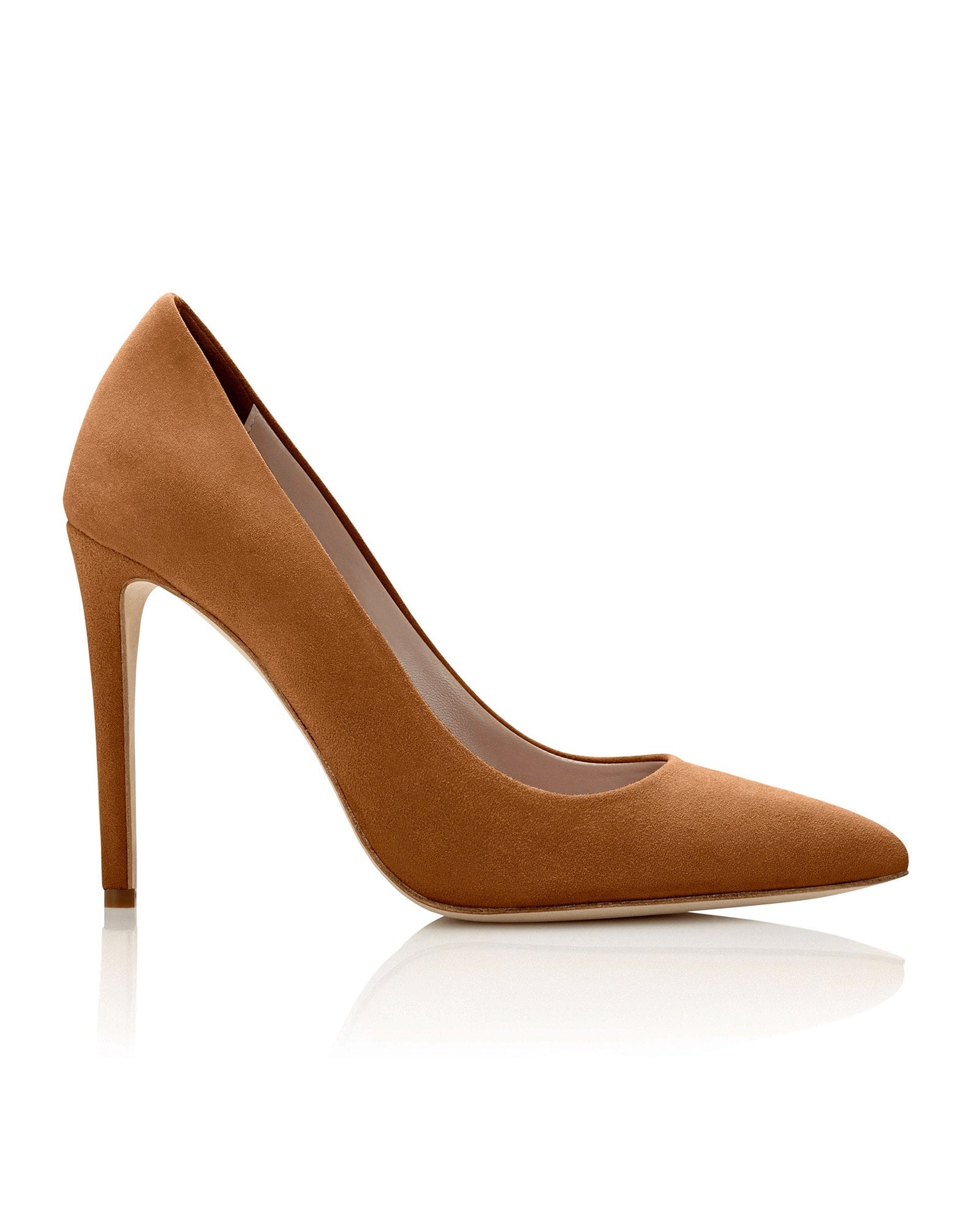 Rebecca High Heel Saddle Suede Shop now Emmy London