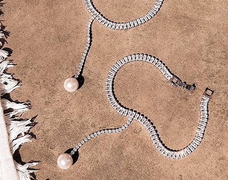 The Perfect Accessory for Beach Brides: Introducing Our Crystal and Silver Anklets card image