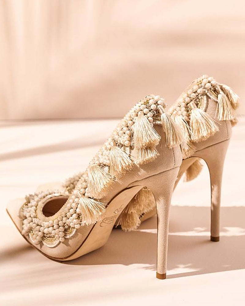 Bespoke bridal 2024 shoes