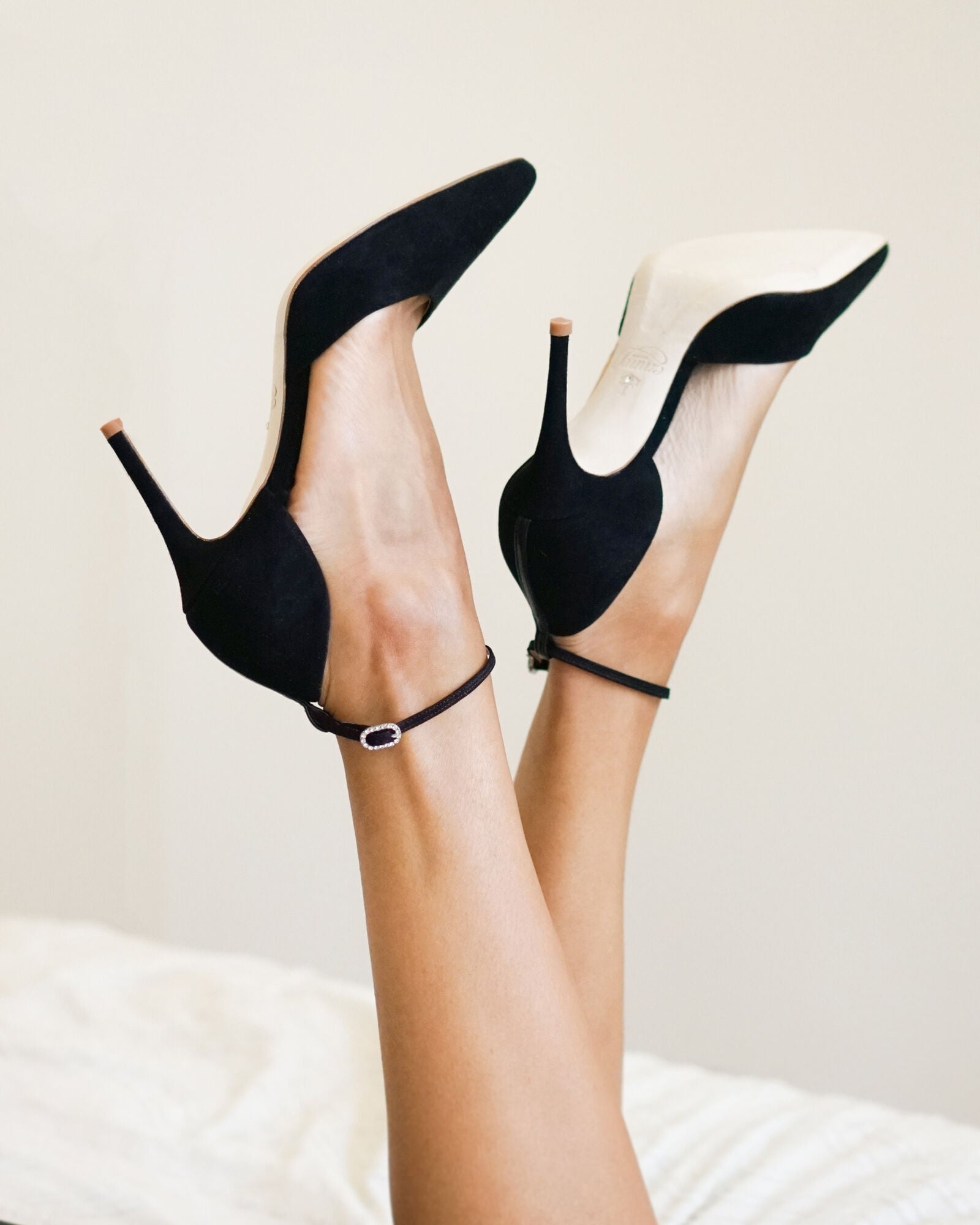 Mid on sale rise heels